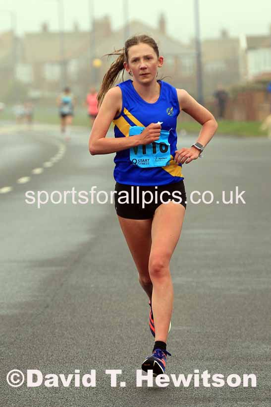 Senior womens 6 Stage 2023 Northern Mens 12 stage and Womens 6 Stage Relays and Young Athletes, Redcar. Photo: David T. Hewitson/Sports for All Pics